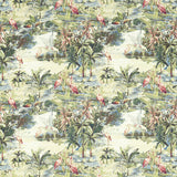CLARKE AND CLARKE F1546/02.CAC.0 HABITAT LAGOON Fabric - Eade's Wallpaper