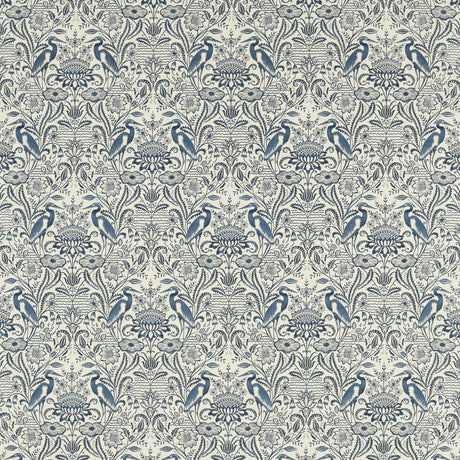 CLARKE AND CLARKE F1547/04.CAC.0 NAKURU MIDNIGHT/LINEN Fabric - Eade's Wallpaper