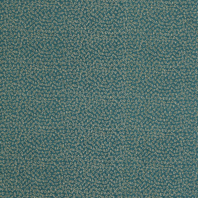 CLARKE AND CLARKE F1548/06.CAC.0 RICAMO TEAL Fabric - Eade's Wallpaper