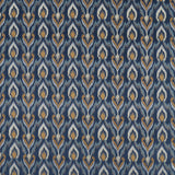 CLARKE AND CLARKE F1549/01.CAC.0 VELLUTO MIDNIGHT Fabric - Eade's Wallpaper
