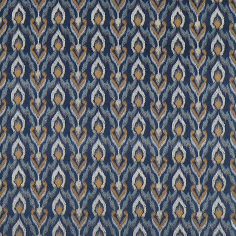 CLARKE AND CLARKE F1549/01.CAC.0 VELLUTO MIDNIGHT Fabric - Eade's Wallpaper
