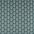 CLARKE AND CLARKE F1549/04.CAC.0 VELLUTO TEAL Fabric - Eade's Wallpaper