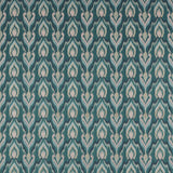 CLARKE AND CLARKE F1549/04.CAC.0 VELLUTO TEAL Fabric - Eade's Wallpaper
