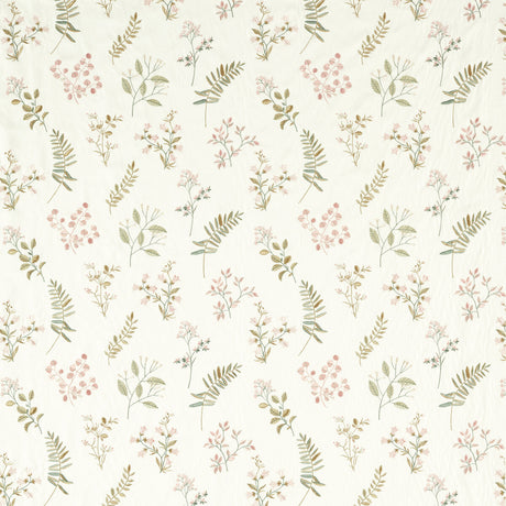CLARKE AND CLARKE F1554/02.CAC.0 BRIGITTE BLUSH Fabric - Eade's Wallpaper