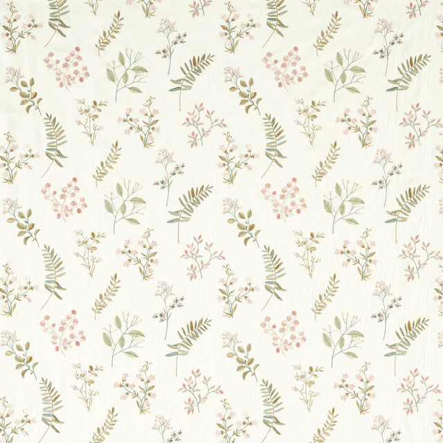 CLARKE AND CLARKE F1554/02.CAC.0 BRIGITTE BLUSH Fabric - Eade's Wallpaper