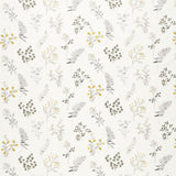 CLARKE AND CLARKE F1554/03.CAC.0 BRIGITTE PEWTER/CHARTREUSE Fabric - Eade's Wallpaper