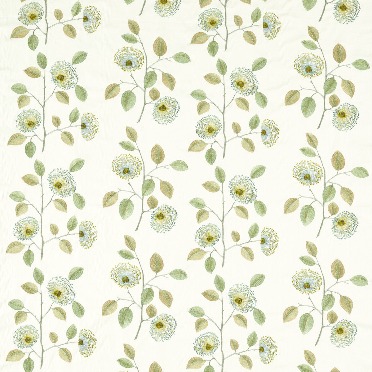 CLARKE AND CLARKE F1555/01.CAC.0 MONIQUE APPLE/MINERAL Fabric - Eade's Wallpaper