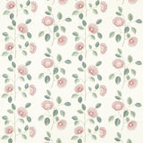 CLARKE AND CLARKE F1555/02.CAC.0 MONIQUE BLUSH/RASPBERRY Fabric - Eade's Wallpaper