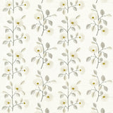 CLARKE AND CLARKE F1555/03.CAC.0 MONIQUE NATURAL/PEWTER Fabric - Eade's Wallpaper