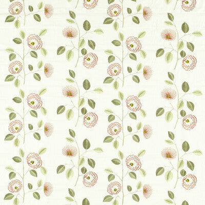 CLARKE AND CLARKE F1555/04.CAC.0 MONIQUE SPICE Fabric - Eade's Wallpaper