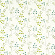 CLARKE AND CLARKE F1556/01.CAC.0 ROCHELLE APPLE/MINERAL Fabric - Eade's Wallpaper