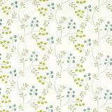 CLARKE AND CLARKE F1556/01.CAC.0 ROCHELLE APPLE/MINERAL Fabric - Eade's Wallpaper