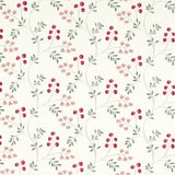 CLARKE AND CLARKE F1556/02.CAC.0 ROCHELLE BLUSH/RASPBERRY Fabric - Eade's Wallpaper