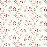CLARKE AND CLARKE F1556/02.CAC.0 ROCHELLE BLUSH/RASPBERRY Fabric - Eade's Wallpaper