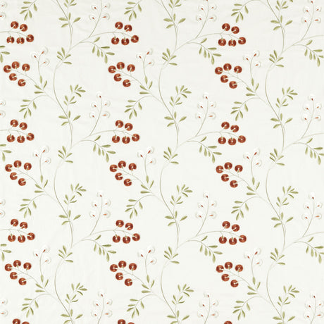 CLARKE AND CLARKE F1556/04.CAC.0 ROCHELLE SPICE Fabric - Eade's Wallpaper