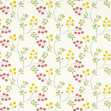 CLARKE AND CLARKE F1556/05.CAC.0 ROCHELLE SUMMER Fabric - Eade's Wallpaper