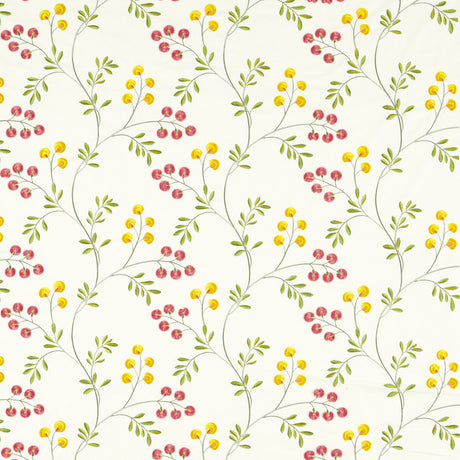 CLARKE AND CLARKE F1556/05.CAC.0 ROCHELLE SUMMER Fabric - Eade's Wallpaper