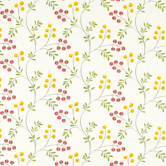 CLARKE AND CLARKE F1556/05.CAC.0 ROCHELLE SUMMER Fabric - Eade's Wallpaper