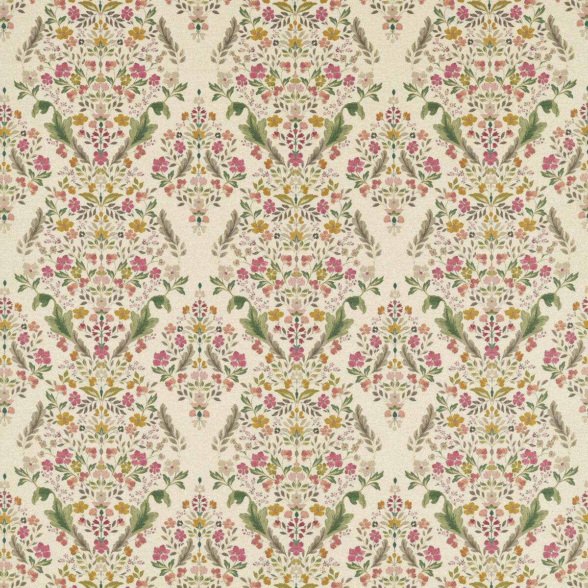 CLARKE AND CLARKE F1558/01.CAC.0 GAWTHORPE AUTUMN Fabric - Eade's Wallpaper