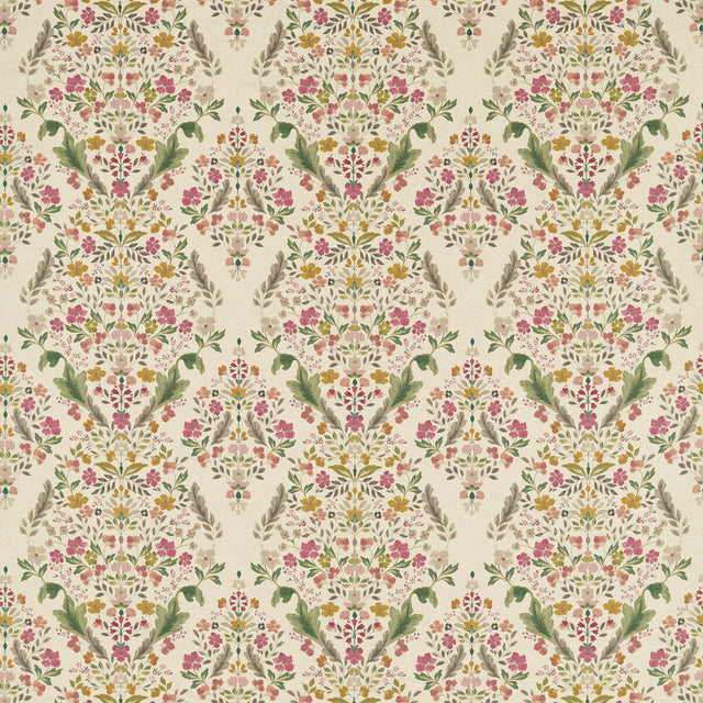 CLARKE AND CLARKE F1558/01.CAC.0 GAWTHORPE AUTUMN Fabric - Eade's Wallpaper
