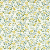 CLARKE AND CLARKE F1560/02.CAC.0 NEW GROVE DENIM/CITRUS Fabric - Eade's Wallpaper