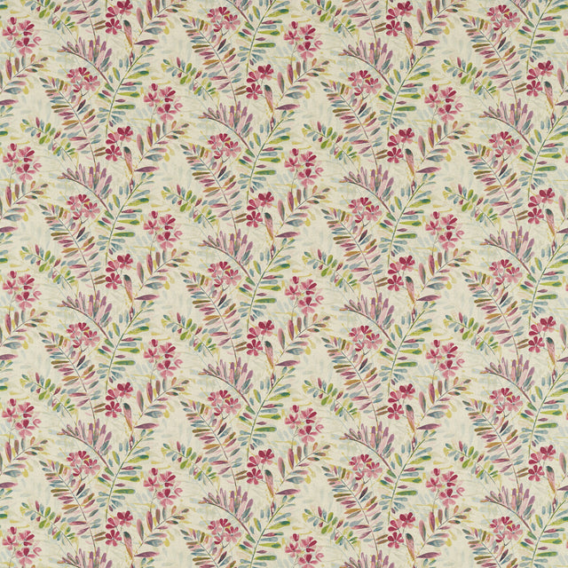 CLARKE AND CLARKE F1561/01.CAC.0 NEW GROVE MULTI Fabric - Eade's Wallpaper