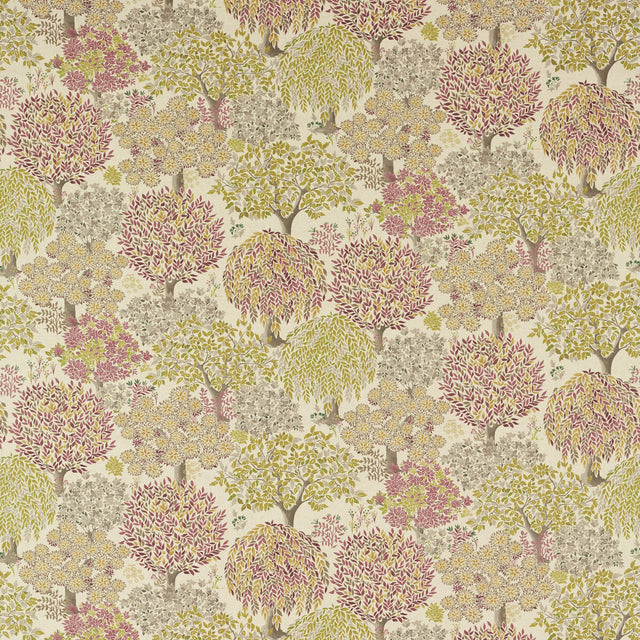 CLARKE AND CLARKE F1562/01.CAC.0 TATTON AUTUMN Fabric - Eade's Wallpaper