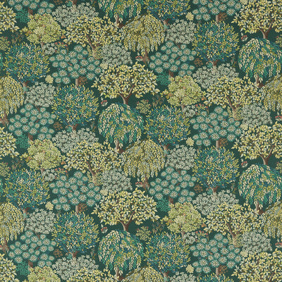CLARKE AND CLARKE F1562/02.CAC.0 TATTON FOREST Fabric - Eade's Wallpaper