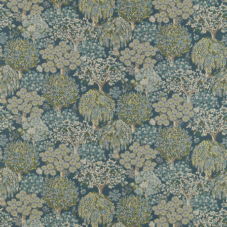 CLARKE AND CLARKE F1562/04.CAC.0 TATTON MINERAL Fabric - Eade's Wallpaper