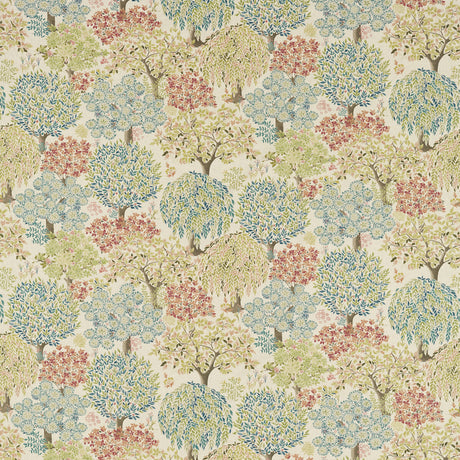CLARKE AND CLARKE F1562/05.CAC.0 TATTON SPICE/LINEN Fabric - Eade's Wallpaper