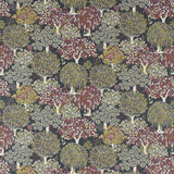 CLARKE AND CLARKE F1563/01.CAC.0 TATTON CHARCOAL Fabric - Eade's Wallpaper