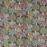 CLARKE AND CLARKE F1563/01.CAC.0 TATTON CHARCOAL Fabric - Eade's Wallpaper