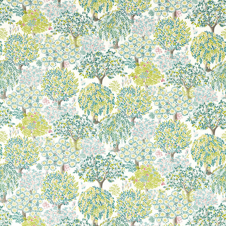 CLARKE AND CLARKE F1563/02.CAC.0 TATTON MULTI Fabric - Eade's Wallpaper