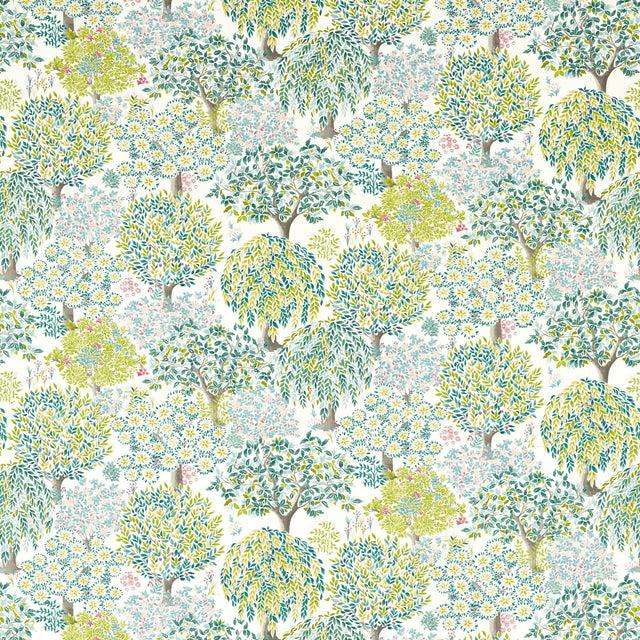 CLARKE AND CLARKE F1563/02.CAC.0 TATTON MULTI Fabric - Eade's Wallpaper