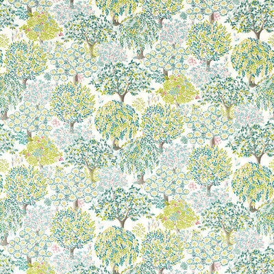 CLARKE AND CLARKE F1563/02.CAC.0 TATTON MULTI Fabric - Eade's Wallpaper