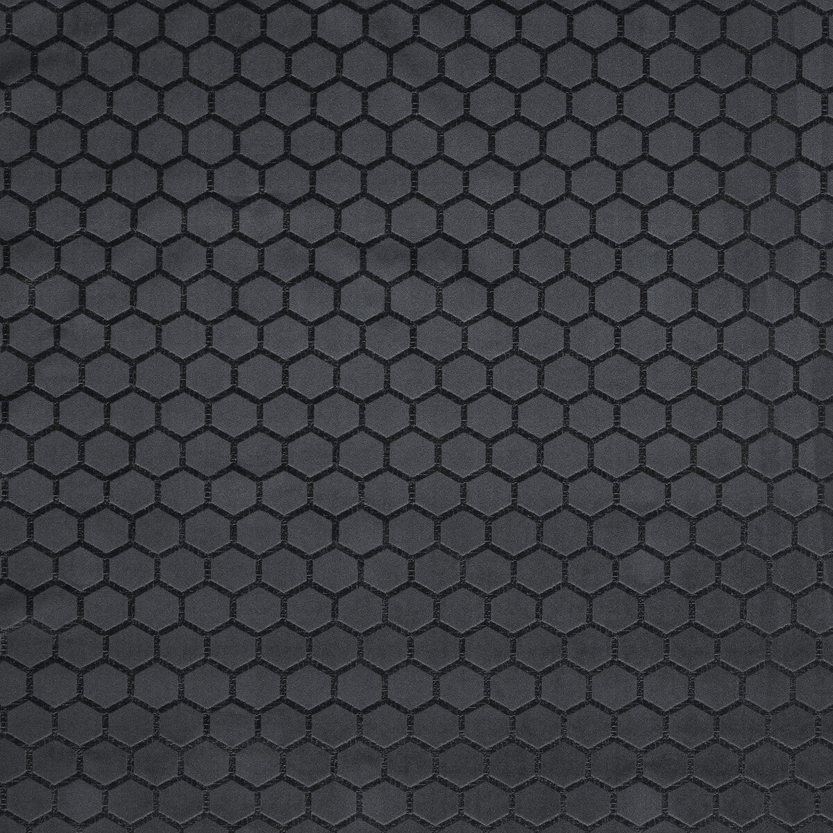 CLARKE AND CLARKE F1565/01.CAC.0 HEXA ESPRESSO Fabric - Eade's Wallpaper