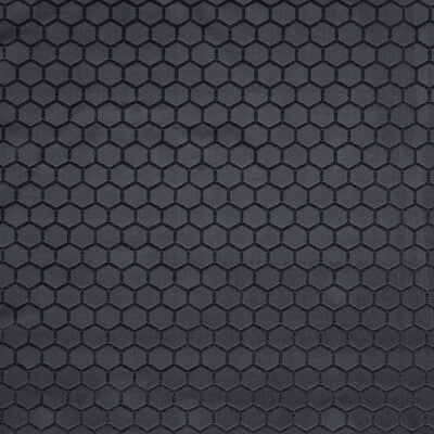 CLARKE AND CLARKE F1565/01.CAC.0 HEXA ESPRESSO Fabric - Eade's Wallpaper
