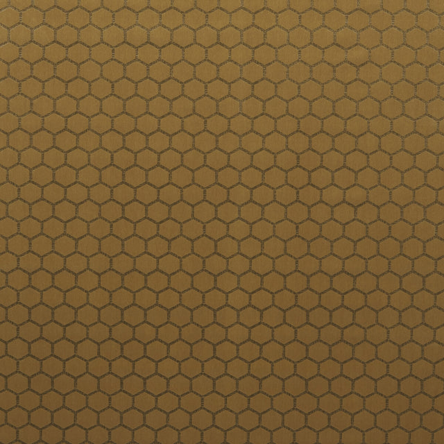 CLARKE AND CLARKE F1565/02.CAC.0 HEXA GOLD Fabric - Eade's Wallpaper