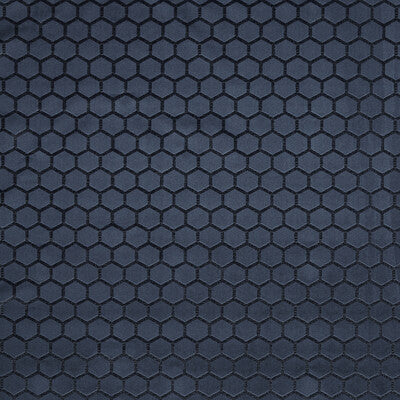 CLARKE AND CLARKE F1565/04.CAC.0 HEXA MIDNIGHT Fabric - Eade's Wallpaper