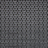 CLARKE AND CLARKE F1565/06.CAC.0 HEXA SMOKE Fabric - Eade's Wallpaper