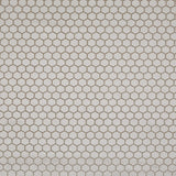 CLARKE AND CLARKE F1565/08.CAC.0 HEXA TAUPE Fabric - Eade's Wallpaper