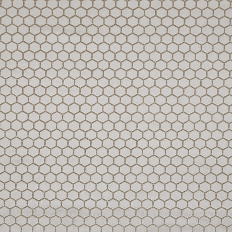 CLARKE AND CLARKE F1565/08.CAC.0 HEXA TAUPE Fabric - Eade's Wallpaper