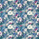 CLARKE AND CLARKE F1574/01.CAC.0 RUGOSA DAMSON VELVET Fabric - Eade's Wallpaper