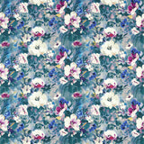 CLARKE AND CLARKE F1574/01.CAC.0 RUGOSA DAMSON VELVET Fabric - Eade's Wallpaper