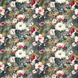 CLARKE AND CLARKE F1574/02.CAC.0 RUGOSA NOIR VELVET Fabric - Eade's Wallpaper