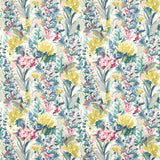 CLARKE AND CLARKE F1576/03.CAC.0 HYDRANGEA MULTI Fabric - Eade's Wallpaper