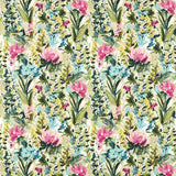CLARKE AND CLARKE F1576/05.CAC.0 HYDRANGEA SUMMER Fabric - Eade's Wallpaper