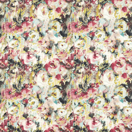 CLARKE AND CLARKE F1577/01.CAC.0 KINGSLEY AUTUMN Fabric - Eade's Wallpaper