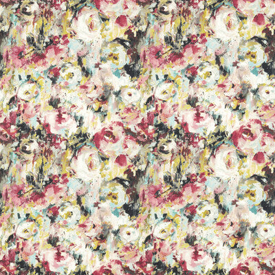 CLARKE AND CLARKE F1577/01.CAC.0 KINGSLEY AUTUMN Fabric - Eade's Wallpaper