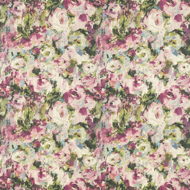 CLARKE AND CLARKE F1578/01.CAC.0 KINGSLEY MULTI LINEN Fabric - Eade's Wallpaper
